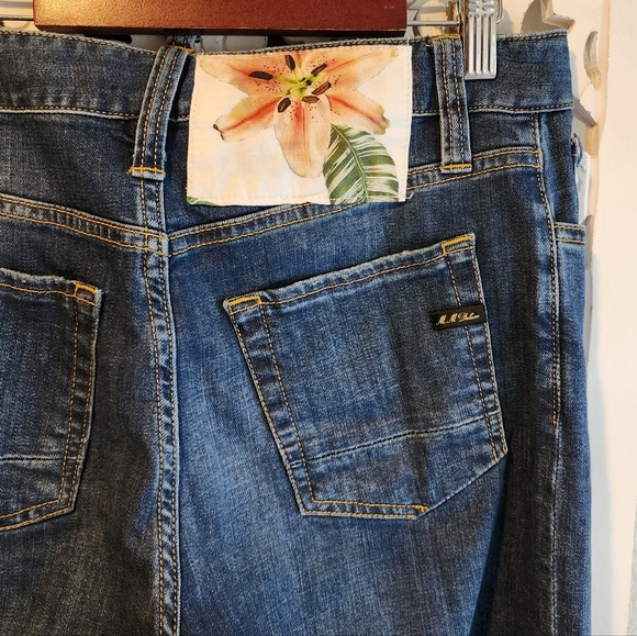 MAURIZIO MASSIMINO DARK WASH, MADE IN ITALY SIZE EU 42 STRAIGHT LEG - Picture 13 of 16